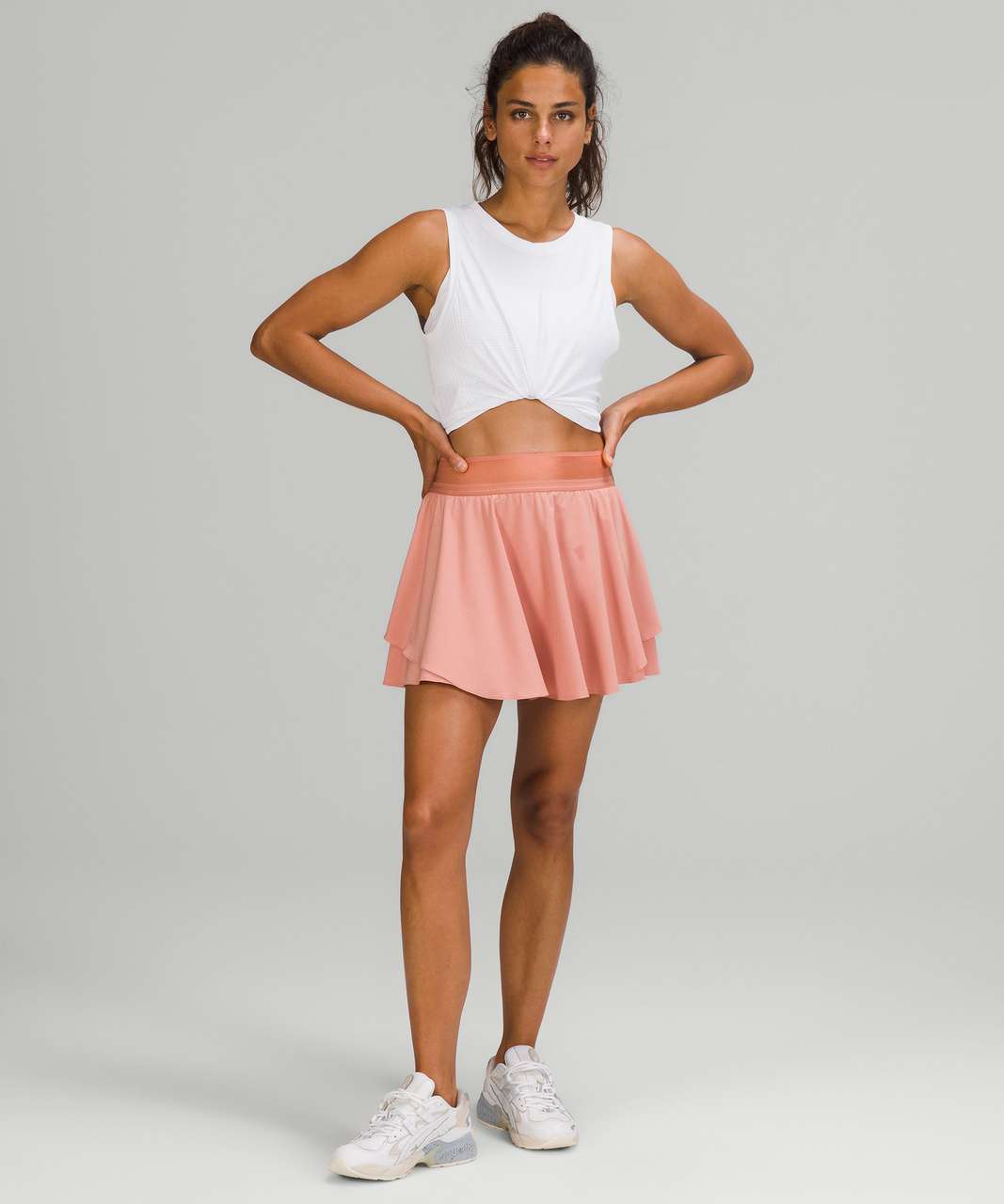 Lululemon Court Rival High-Rise Skirt *Long - Pink Savannah