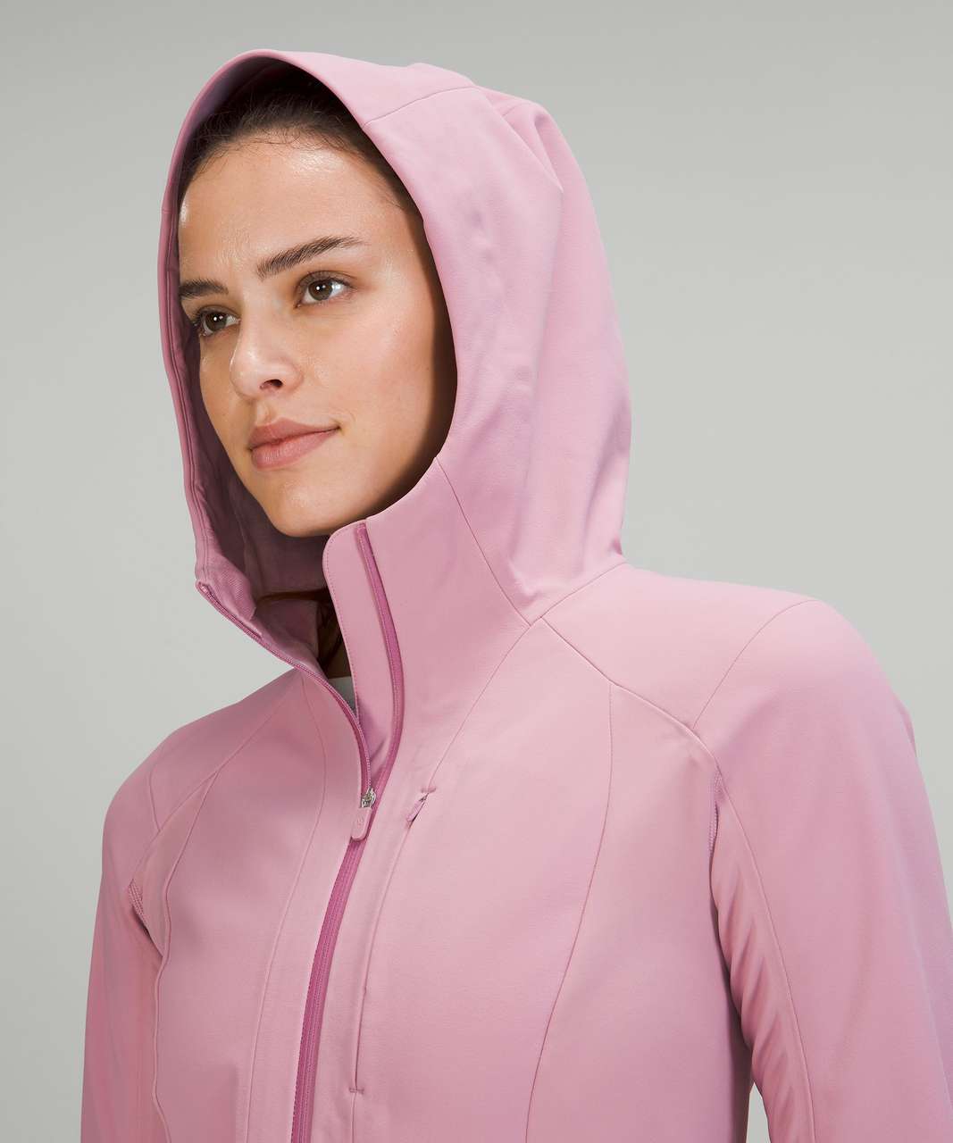 Lululemon Cross Chill Jacket Repelshell In Pink Lychee