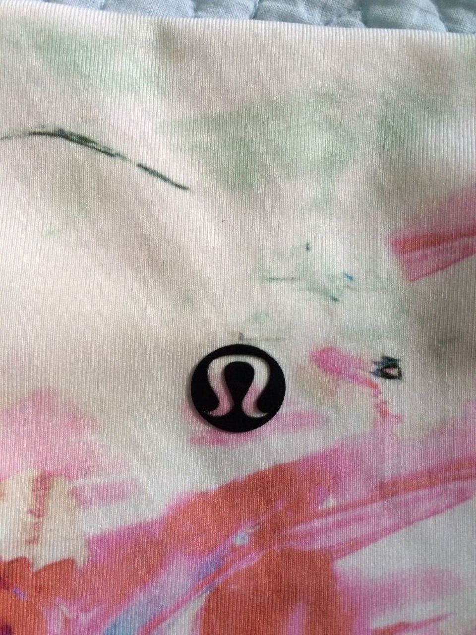 Lululemon High Times Pant *Full-On Luon - Pigment Wave Multi / Biggie Pigment Wave White Black