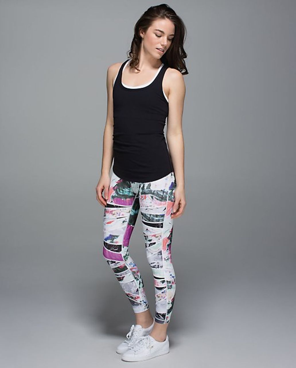 Lululemon High Times Pant - Heat Wave White Black / Black - lulu