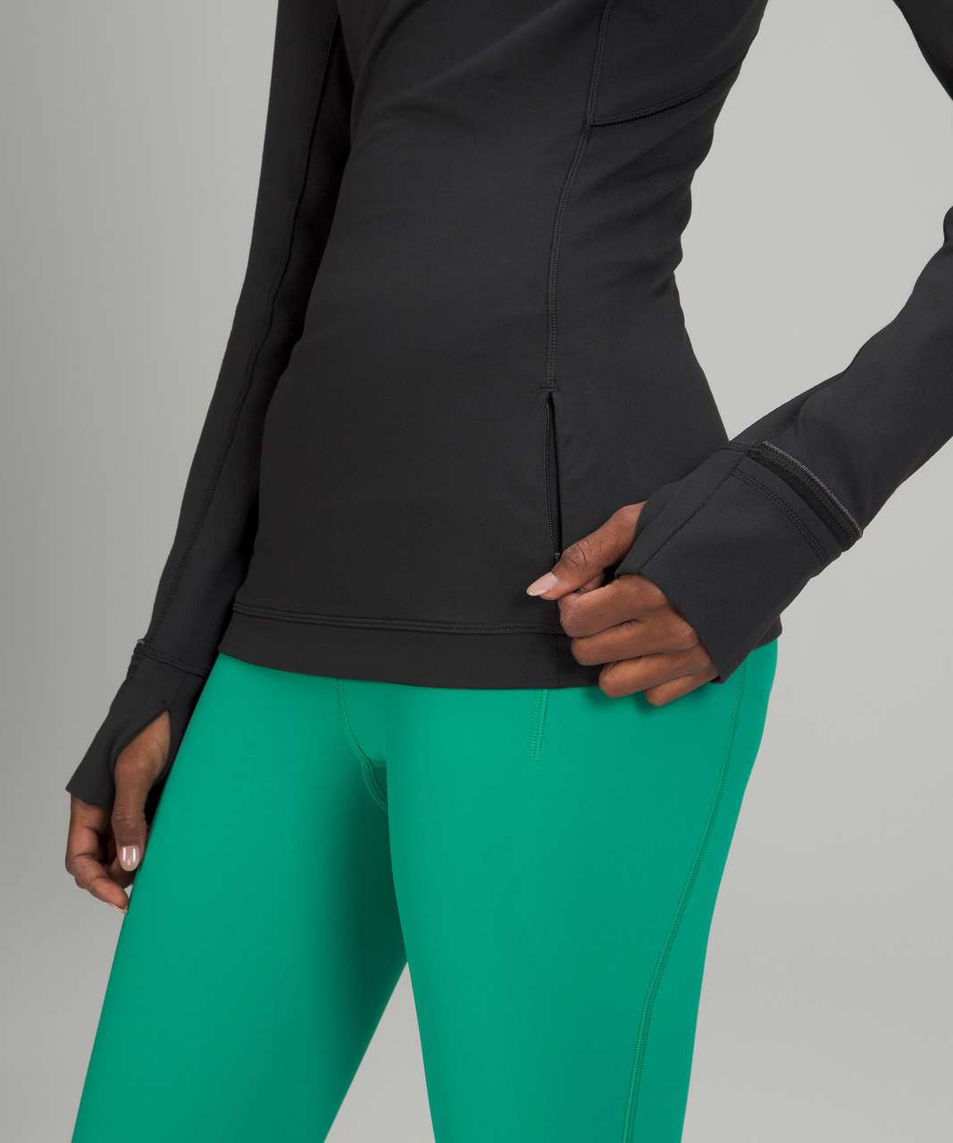 Lululemon Its Rulu Run Half-Zip - Black