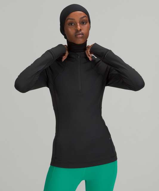 Lululemon Its Rulu Run Half Zip - Mulled Wine - lulu fanatics