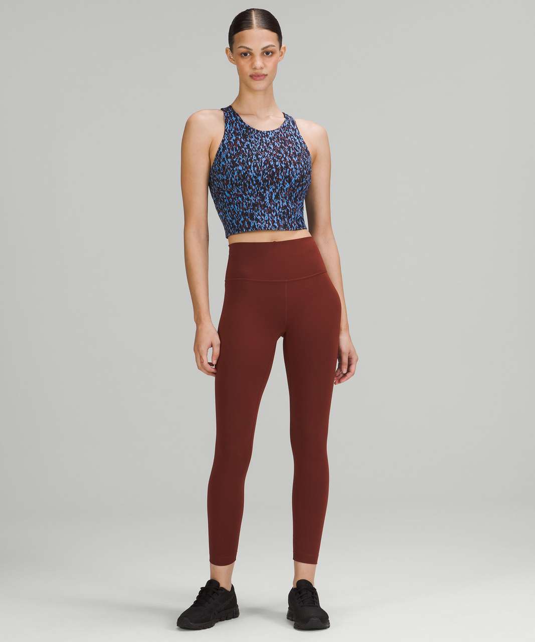 Lululemon Align Tank Top - Leopard Camo Blue Nile Multi - lulu