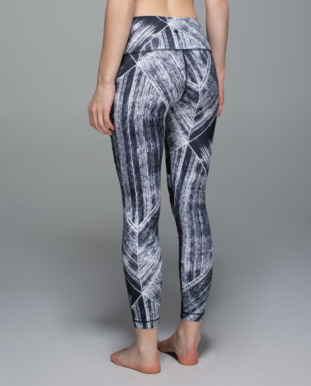 Lululemon High Times Pant - Heat Wave White Black / Black - lulu fanatics