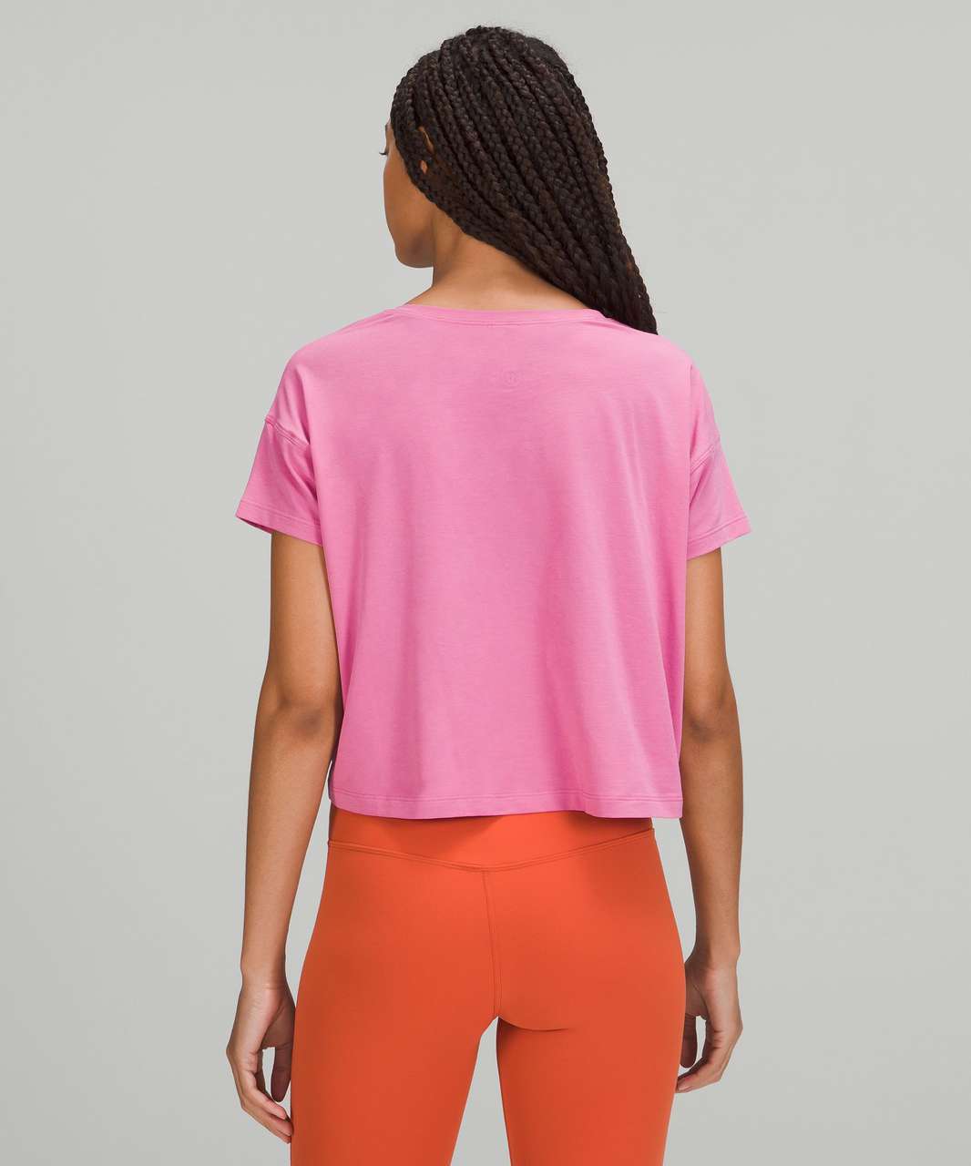 Lululemon Pink Blossom Short Sleeve Swiftly Tech