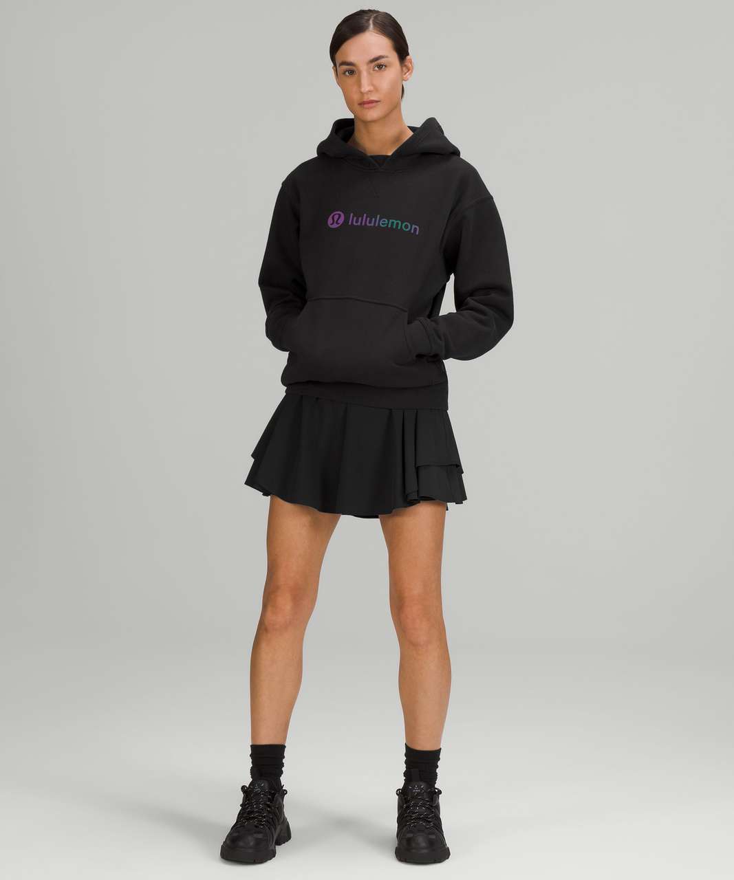 Lululemon Never Still Pullover Hoodie - Black - lulu fanatics