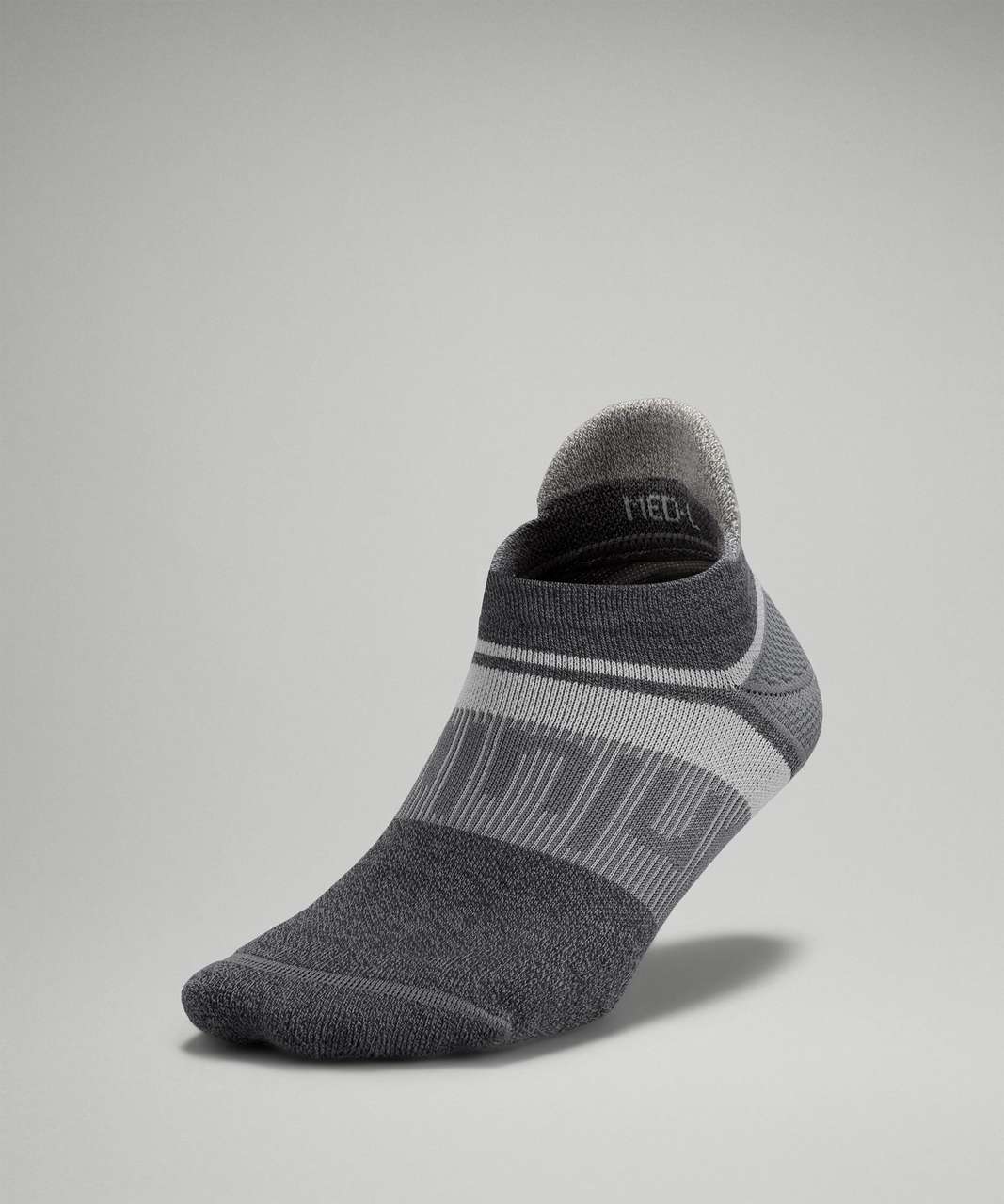 Lululemon Power Stride Tab Sock *Wool - Asphalt Grey / Graphite Grey