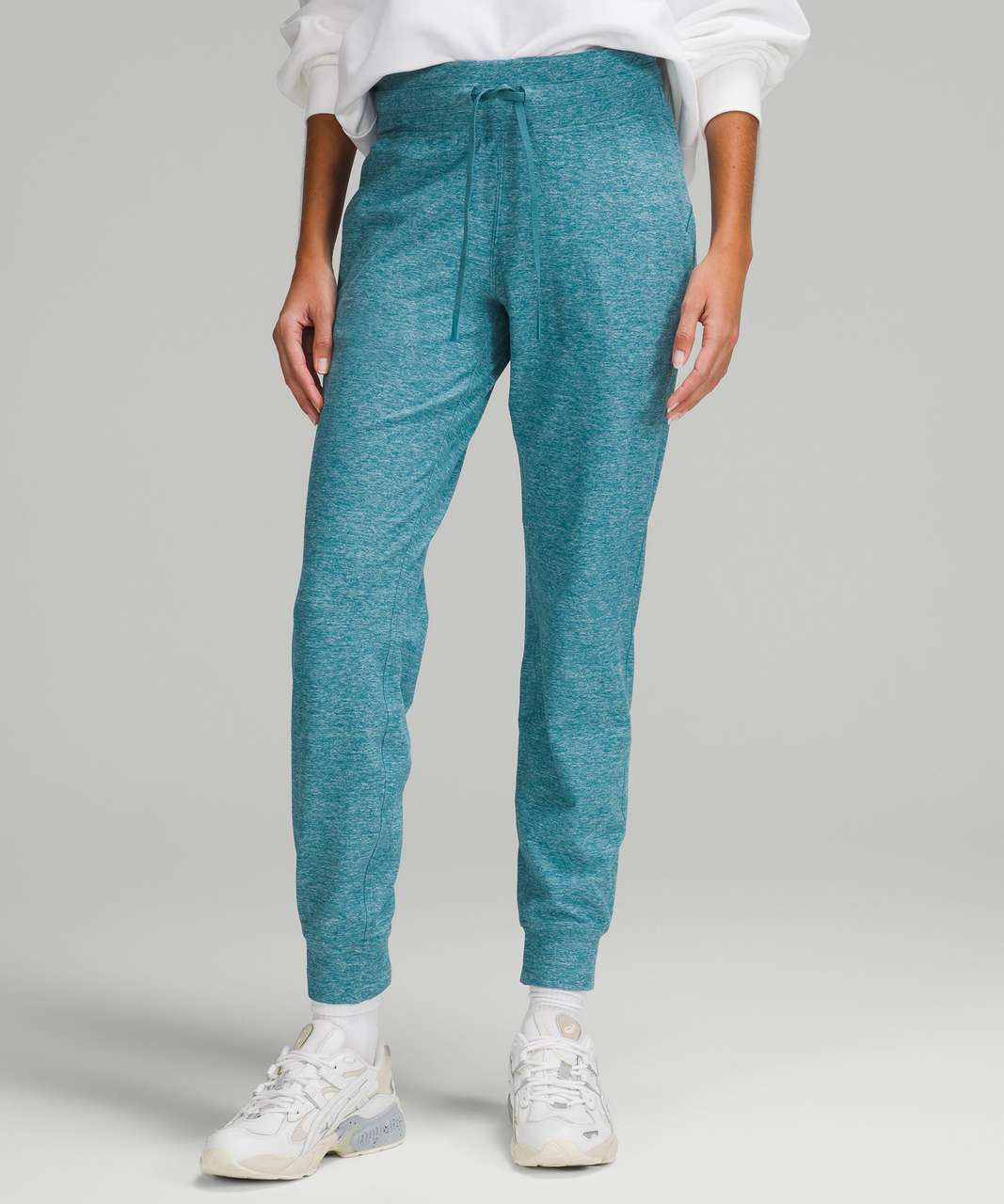 NWT Lululemon Ready to Rulu Jogger Sz0 Blue Borealis India