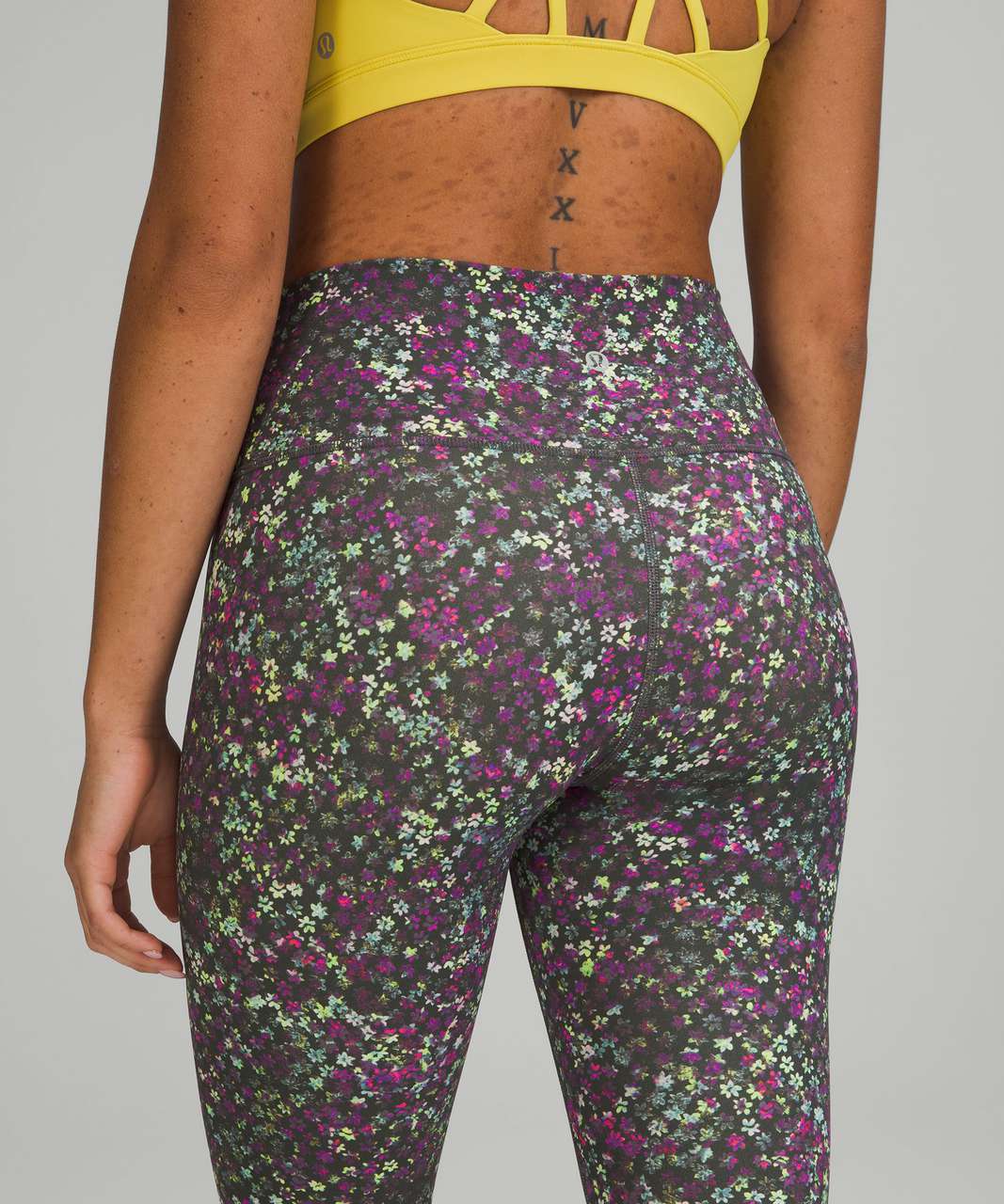 Lululemon Wunder Under High-Rise Crop 21" *Full-On Luxtreme - Fleur Motion Multi