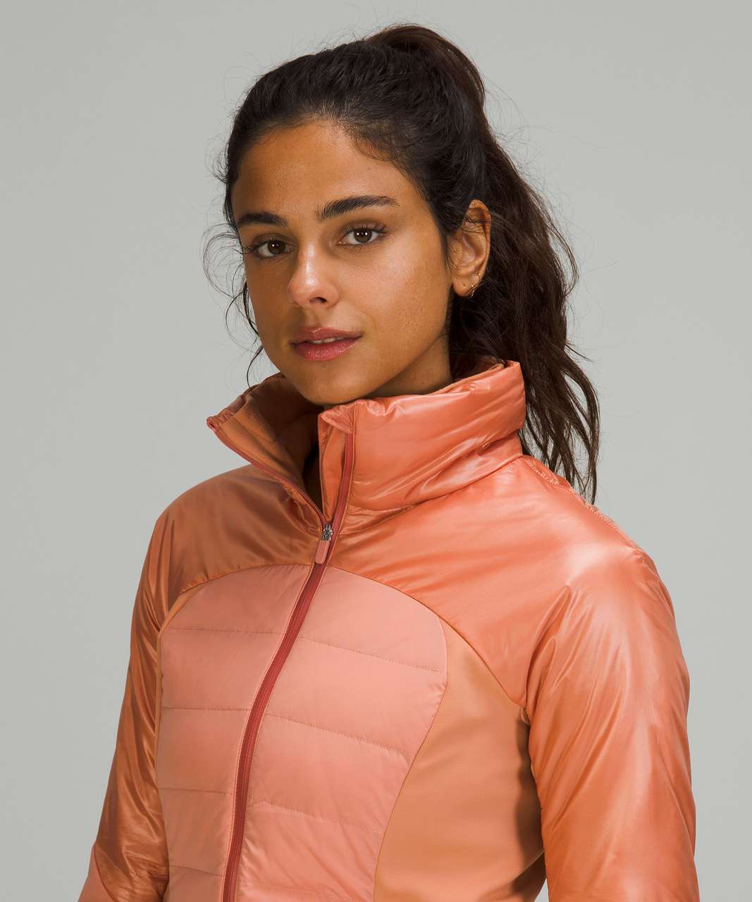 Lululemon Down for It All Jacket *Shine - Pink Savannah - lulu fanatics