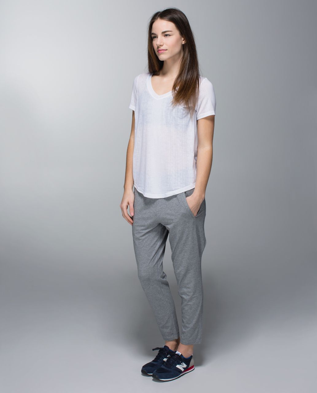 Lululemon Tie One On Pant - Heathered Medium Grey - lulu fanatics