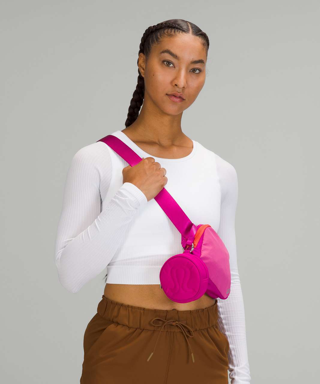 Lululemon Logo Pouch - Pow Pink Light - lulu fanatics