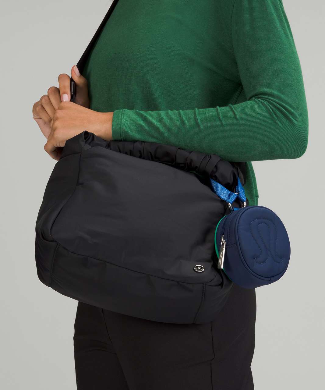 Lululemon Zip-top Crossbody Bag In Symphony Blue/night Sea