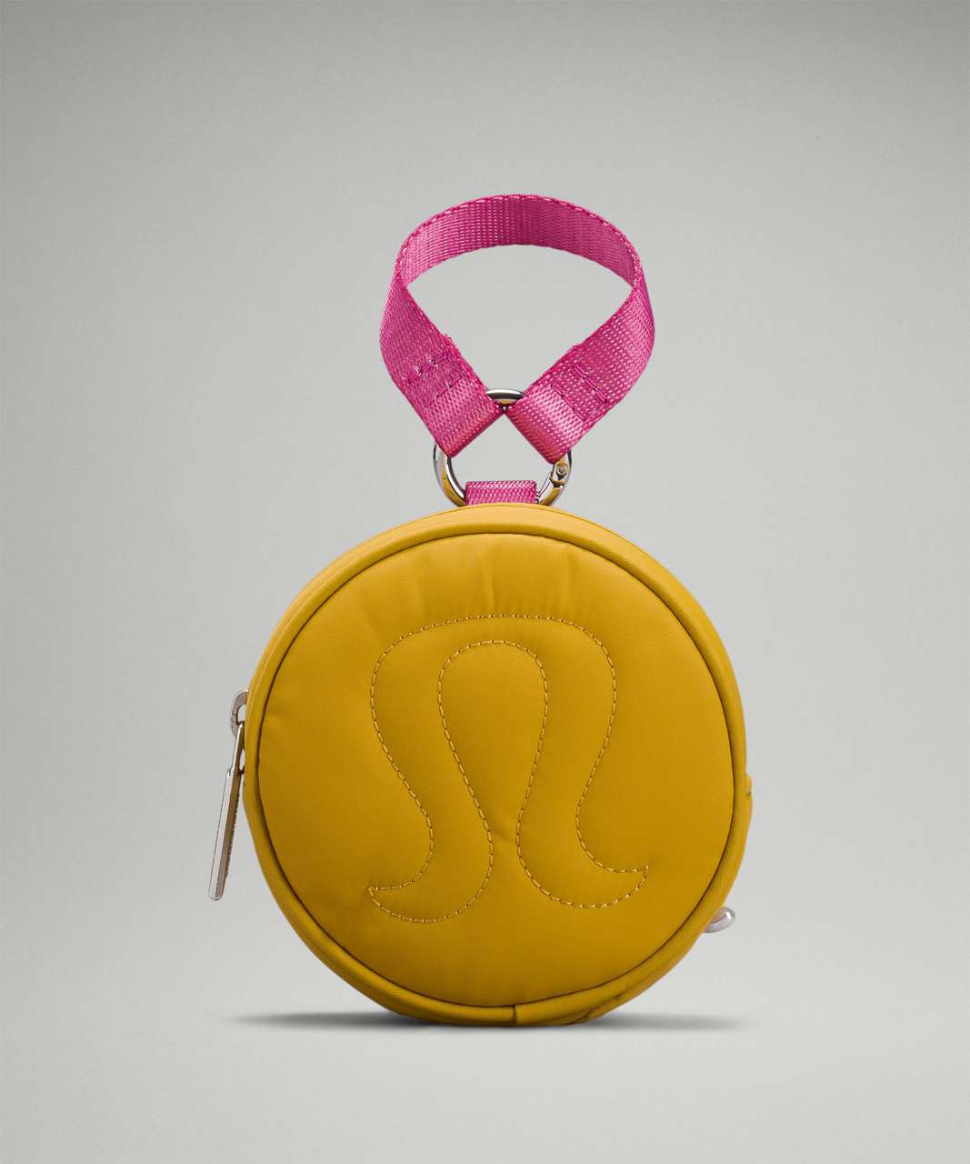 Lululemon Logo Pouch - Parachute / Warm Coral / Pink Blossom