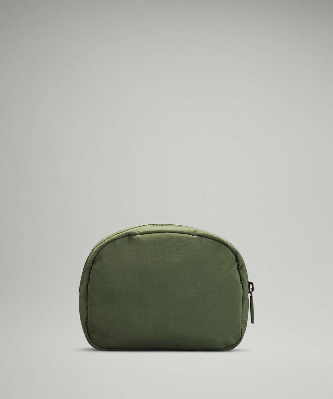 Lululemon Double-Zip Mini Pouch - Green Twill