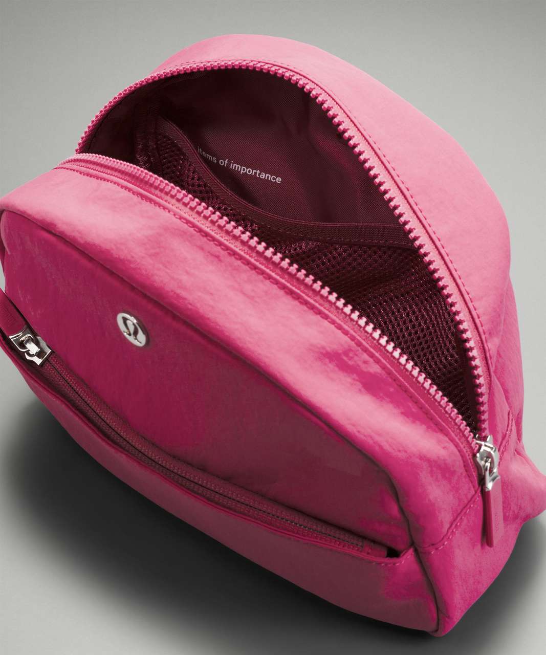 Lululemon Double-Zip Pouch - Pink Lychee