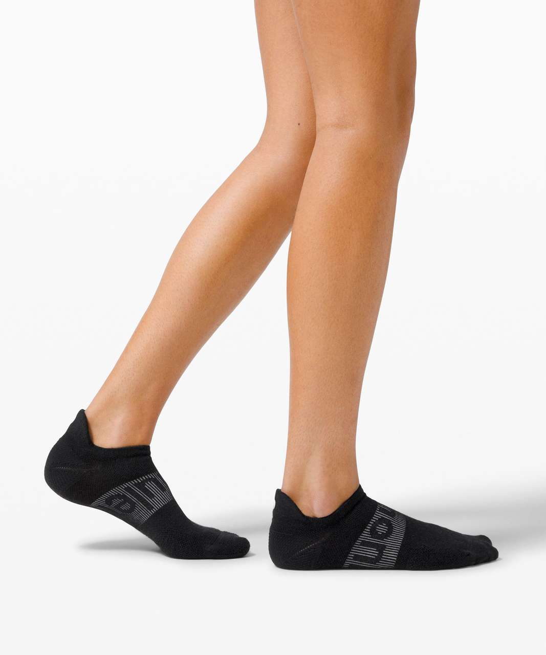 Lululemon Power Stride Tab Sock *Wool - Black