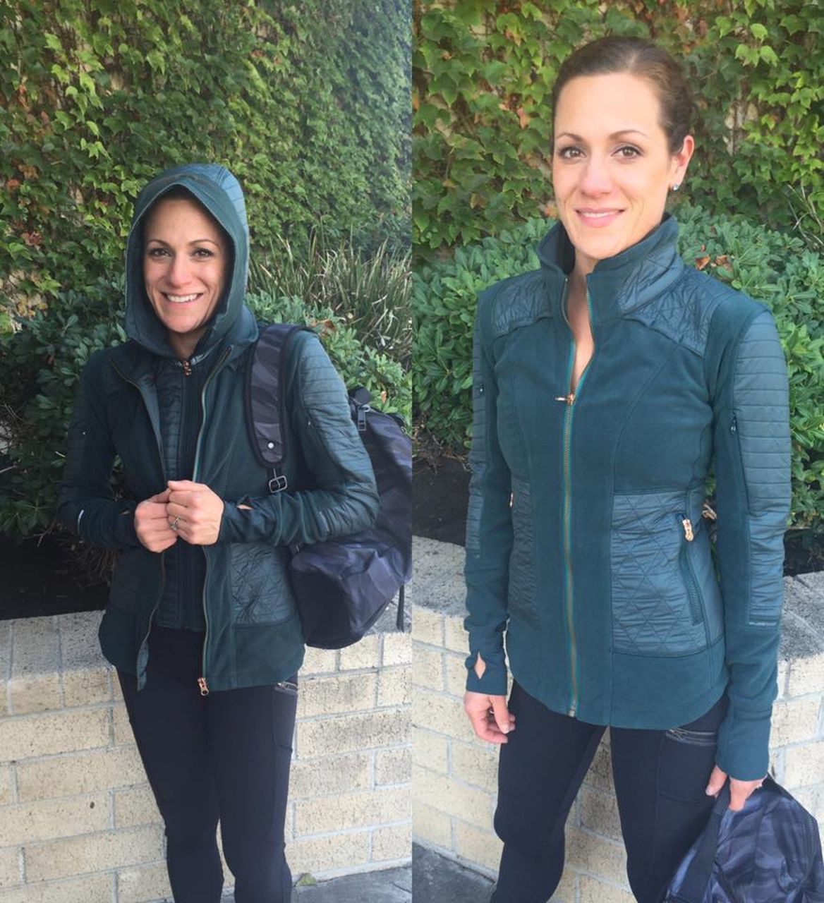 Lululemon Fleecy Keen Jacket II - Fuel Green - lulu fanatics