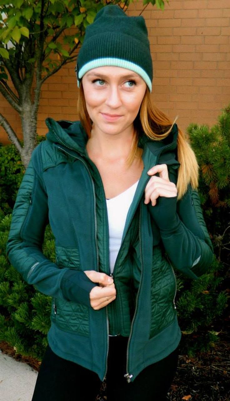 Lululemon Fleecy Keen Jacket - Deep Zinfandel - lulu fanatics