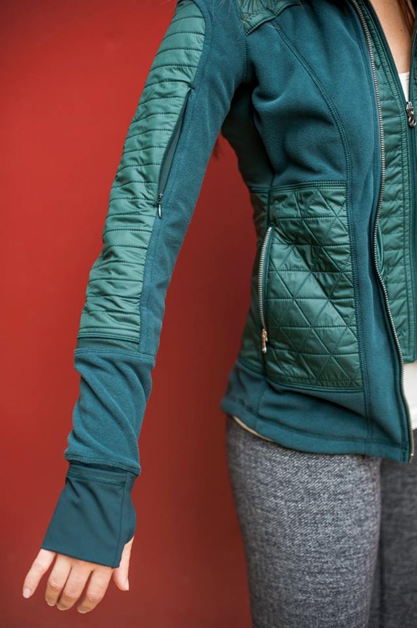 Lululemon Fleecy Keen Jacket II - Fuel Green