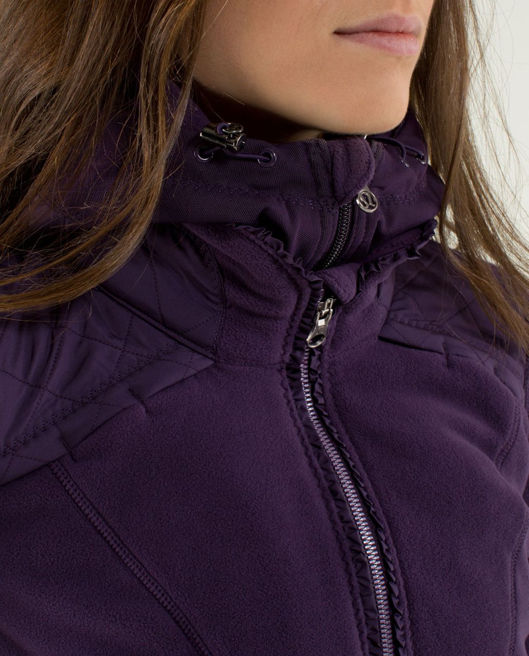 Lululemon Fleecy Keen Jacket - Deep Zinfandel