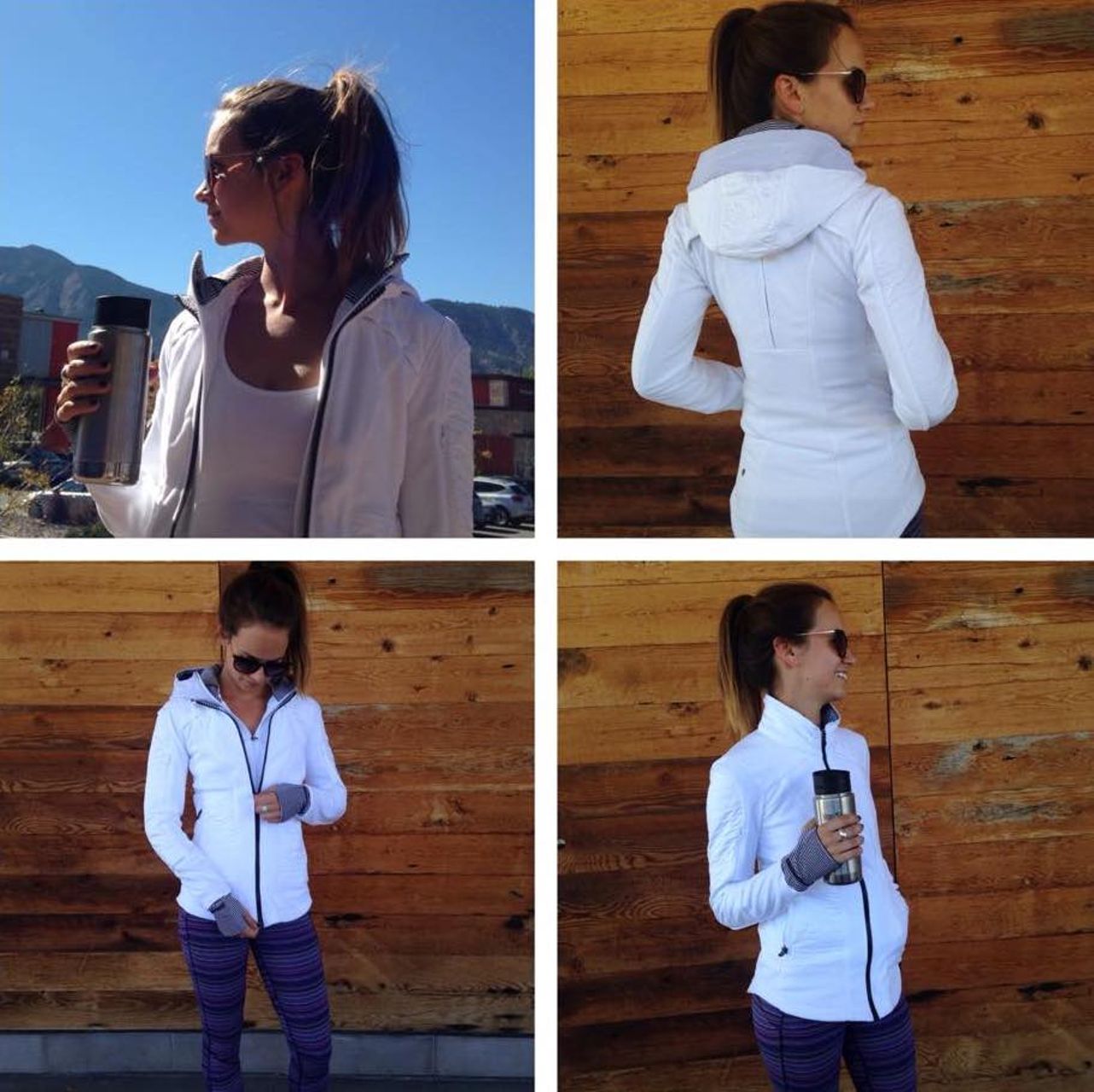 Lululemon Fleecy Keen Jacket III - White