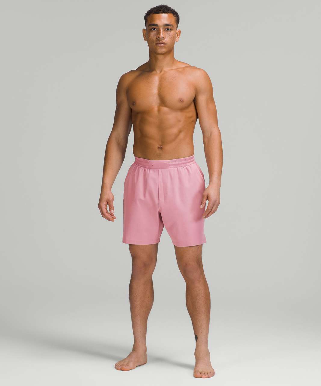 Lululemon Channel Cross Swim Short 7" - Pink Taupe