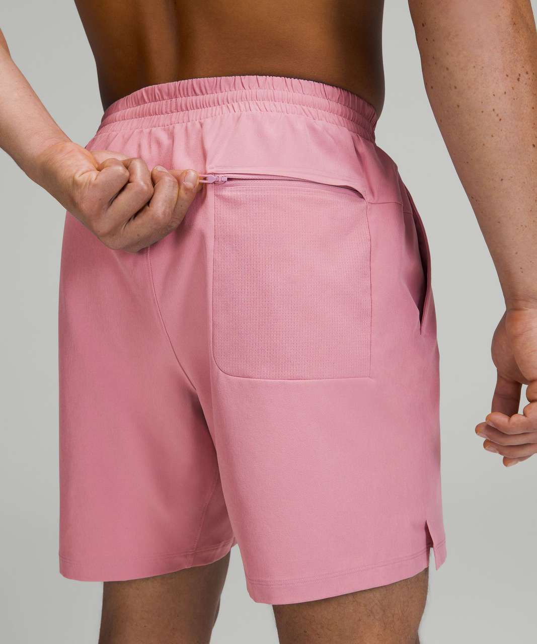 Lululemon Channel Cross Swim Short 7 - Pink Taupe - lulu fanatics