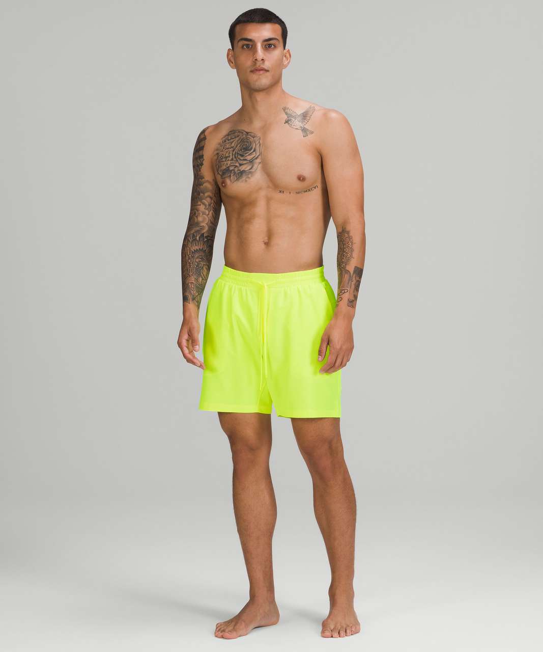 Lululemon Channel Cross Swim Short 7" - Highlight Yellow