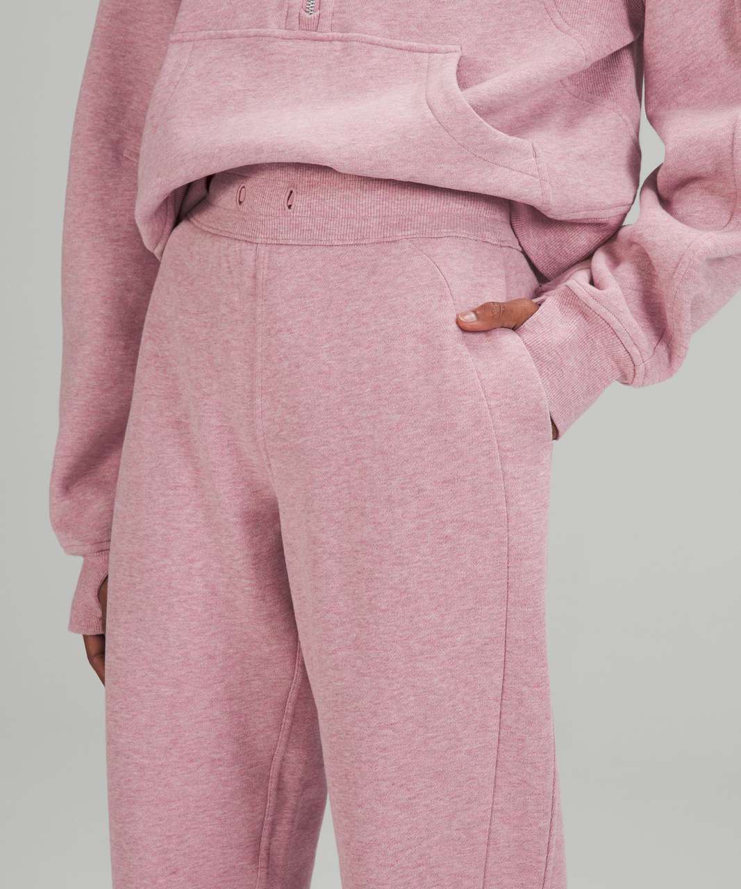 Lululemon Scuba High-Rise Jogger - Heathered Pink Taupe