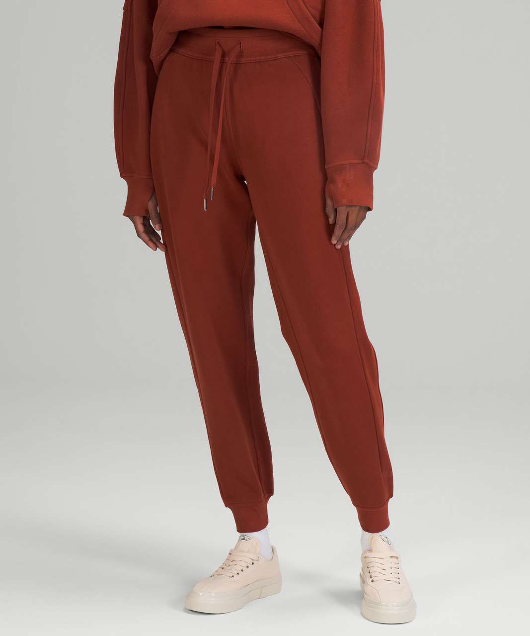 lululemon athletica, Pants & Jumpsuits, Lululemon Scuba Highrise Jogger  In Smoky Red Size