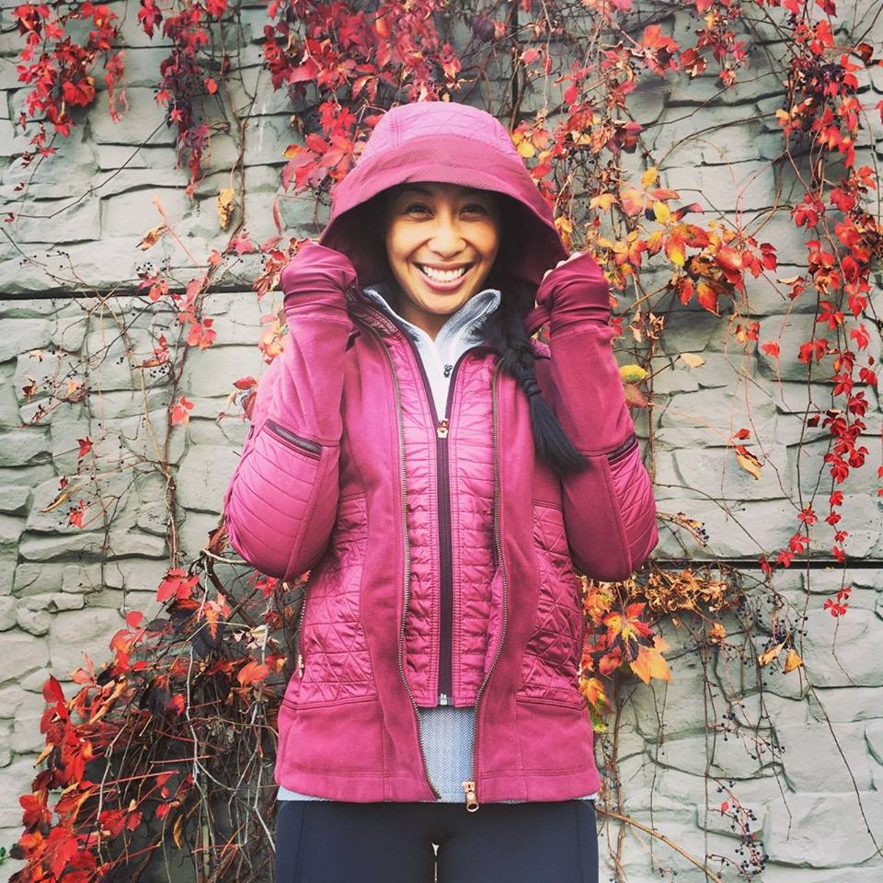 Lululemon Fleecy Keen Jacket III - Wine Berry