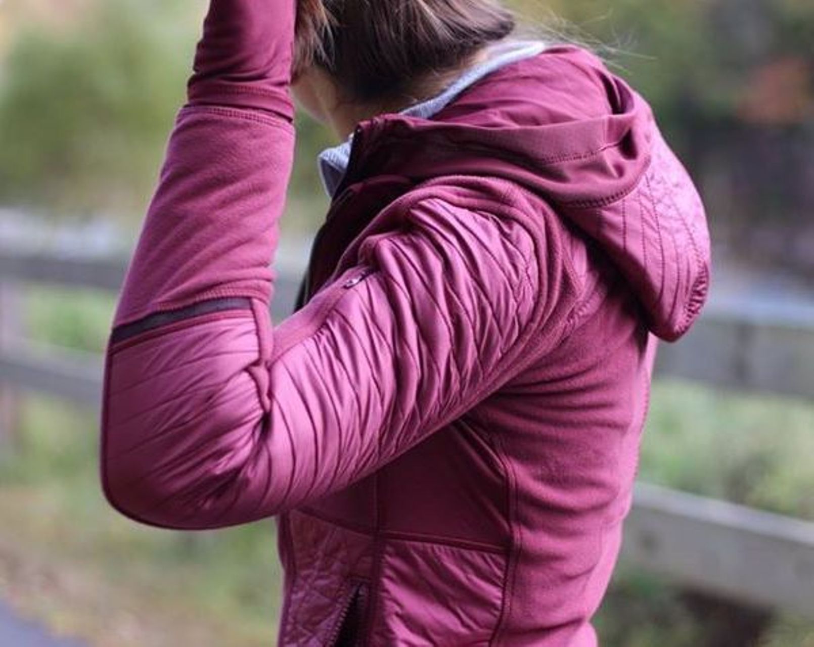 Lululemon Fleecy Keen Jacket III - Wine Berry