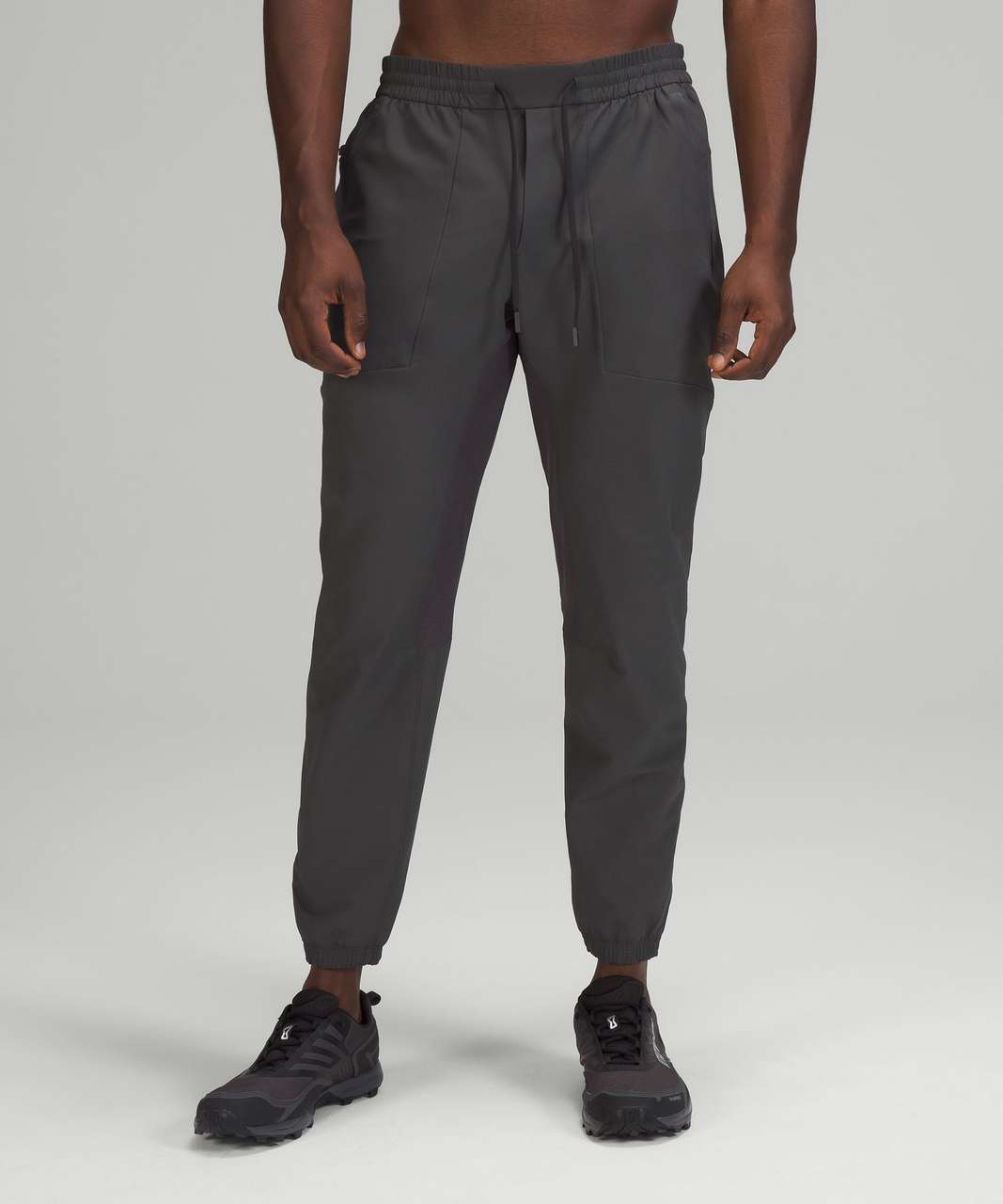 Lululemon Textured Tech Jogger - Graphite Grey / Vapor - lulu fanatics