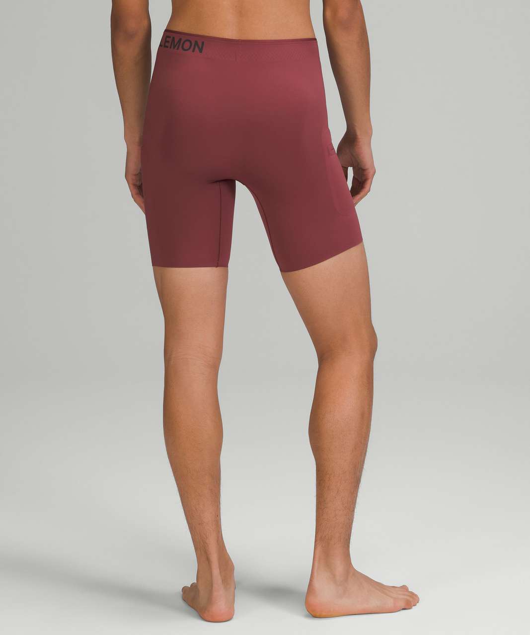 Lululemon Built to Move Utility Boxer 7 - Smoky Red - lulu fanatics