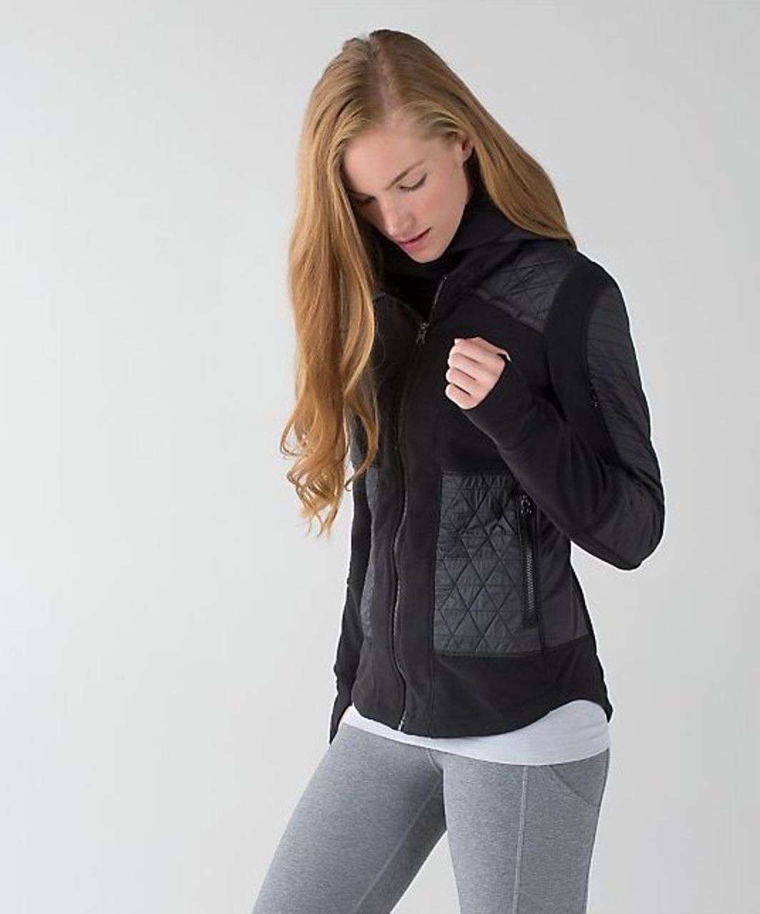 Lululemon Fleecy Keen Jacket III - Black - lulu fanatics