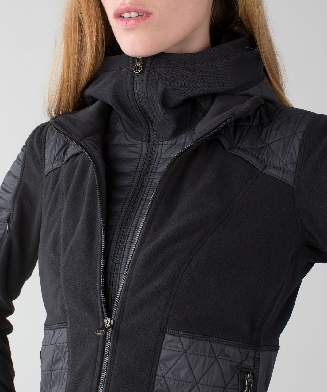 Lululemon Fleecy Keen Jacket III - Black - lulu fanatics