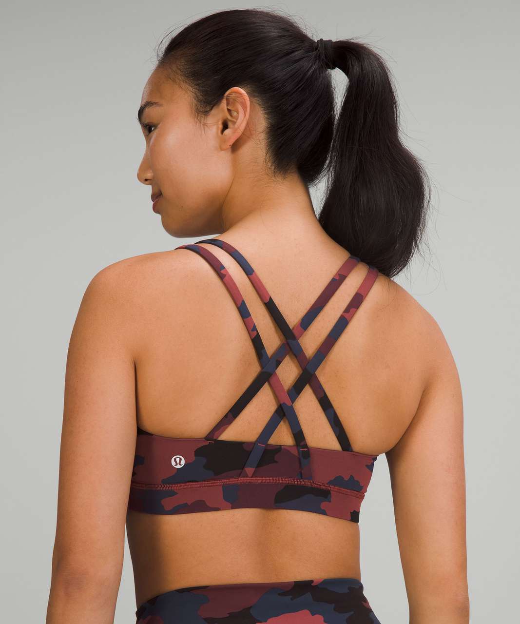 Lululemon Energy Bra *Medium Support, B–D Cups - Heritage 365 Camo