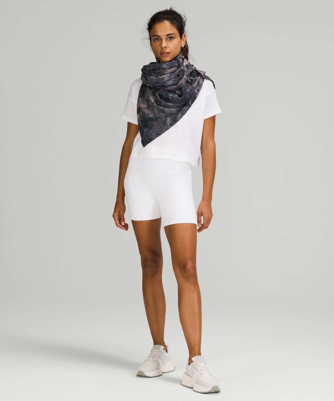 Lululemon Customizable Snap Scarf - Diamond Dye Lunar Rock True Navy