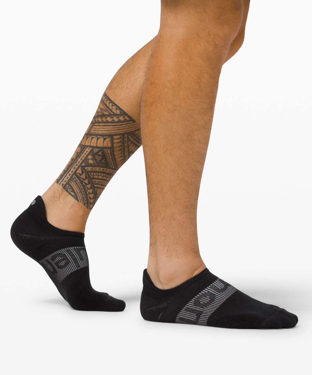 Lululemon Power Stride Tab Sock *Wool - Black