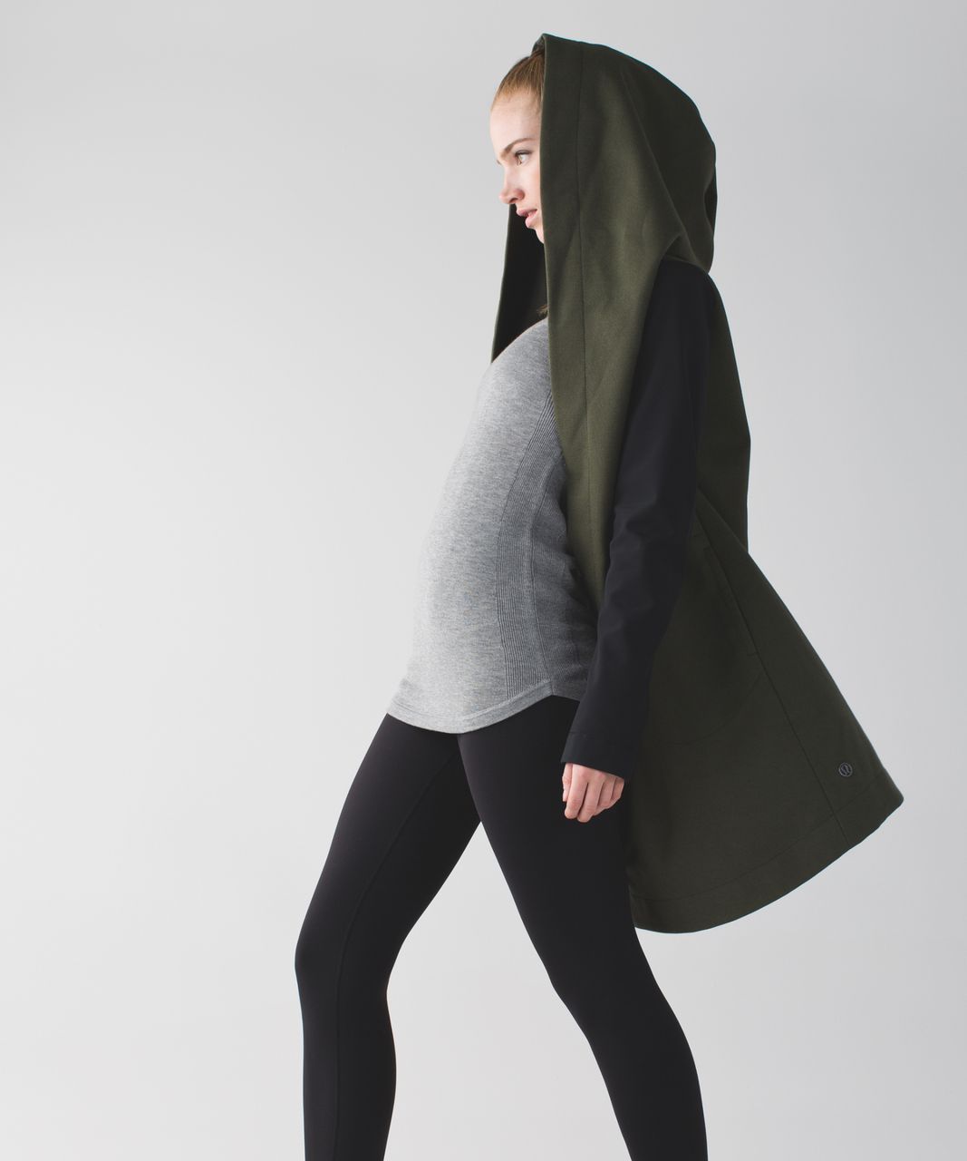 Lululemon Savasana Softshell II - Gator Green / Heathered Fatigue Green / Black