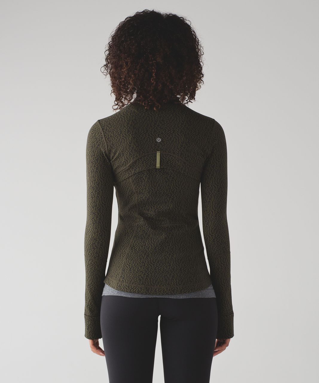 Lululemon Nulu Cropped Define Jacket In Dark Olive