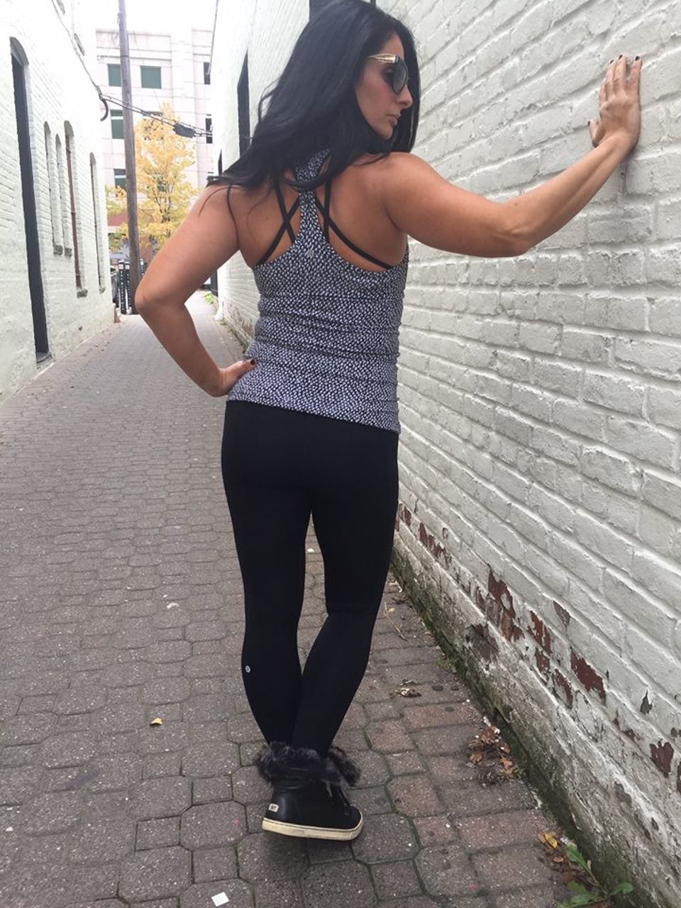 Lululemon Cool Racerback II - Scatter Star Arctic Grey Black