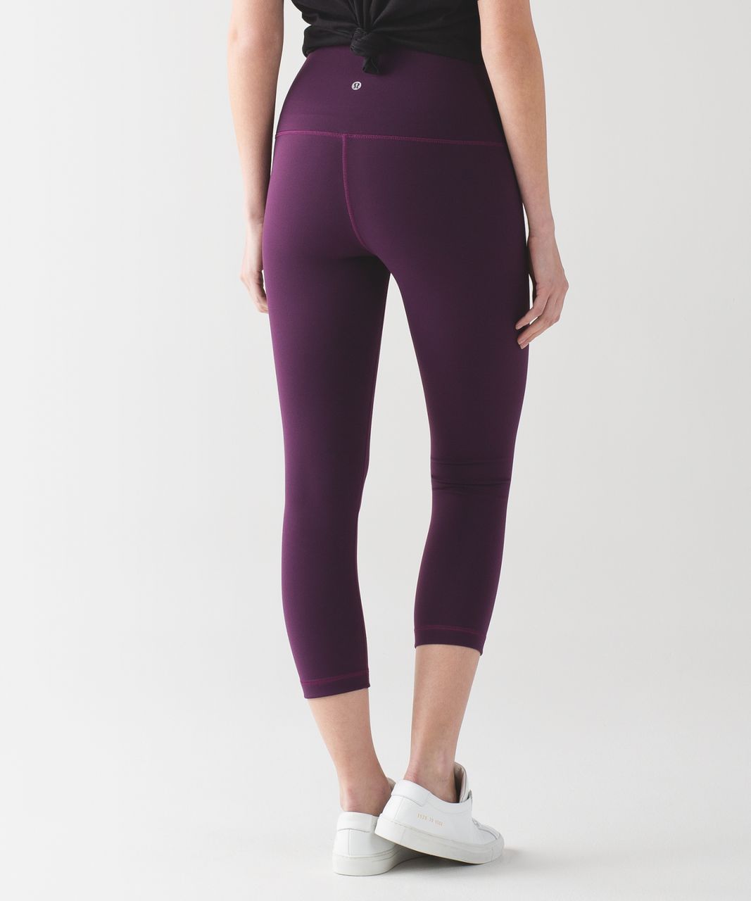 Lululemon Wunder Under Crop *Silver - Beaming Blue - lulu fanatics