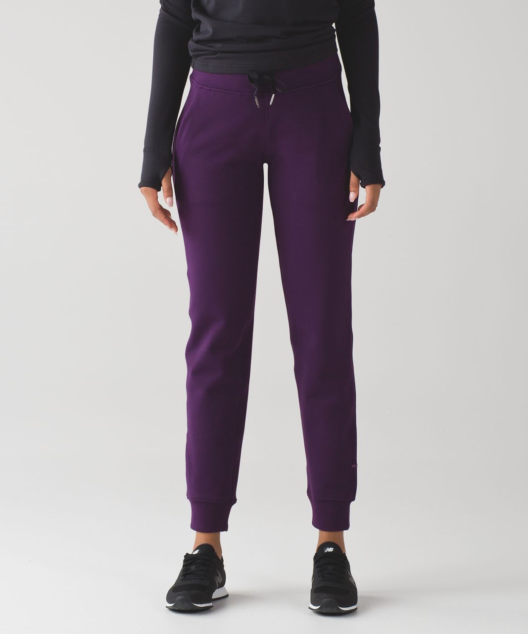 Lululemon Like Nothing 7/8 Tight - Darkest Magenta - lulu fanatics