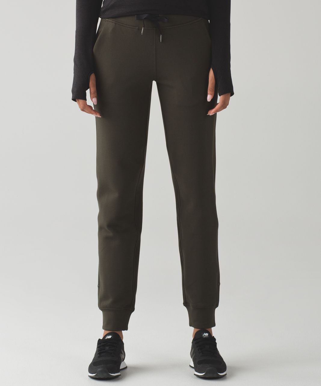 Lululemon Ready To Rulu Pant - Wee Stripe Dark Olive Heathered Dark Olive / Dark Olive