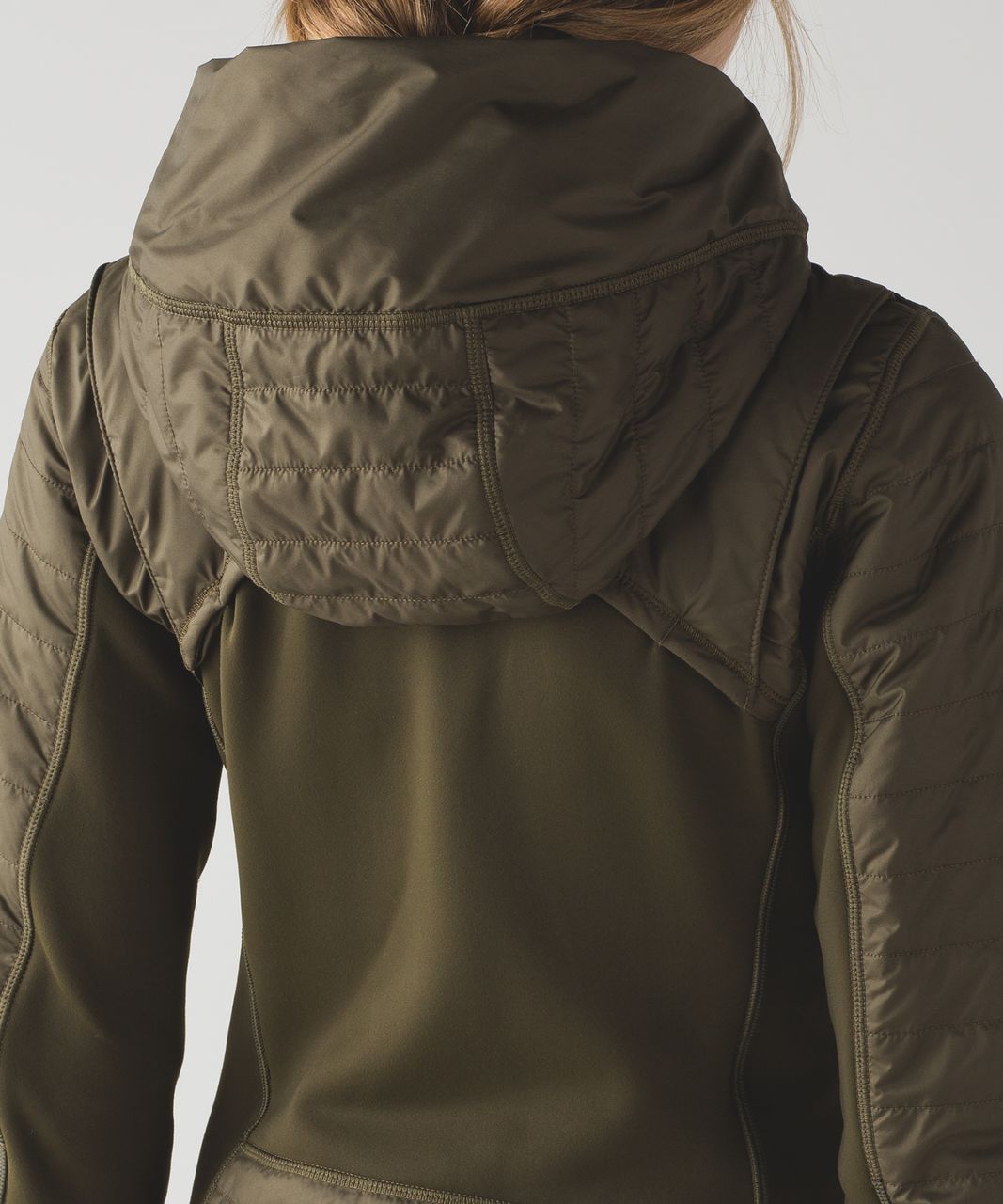 Lululemon First Mile Jacket - Military Green