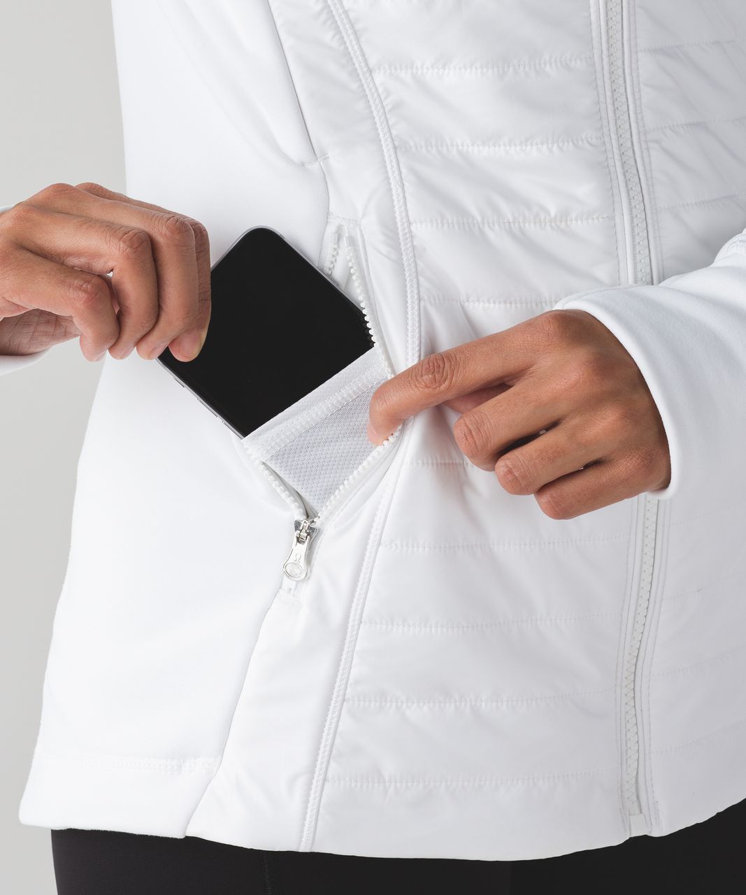 Lululemon First Mile Jacket - White