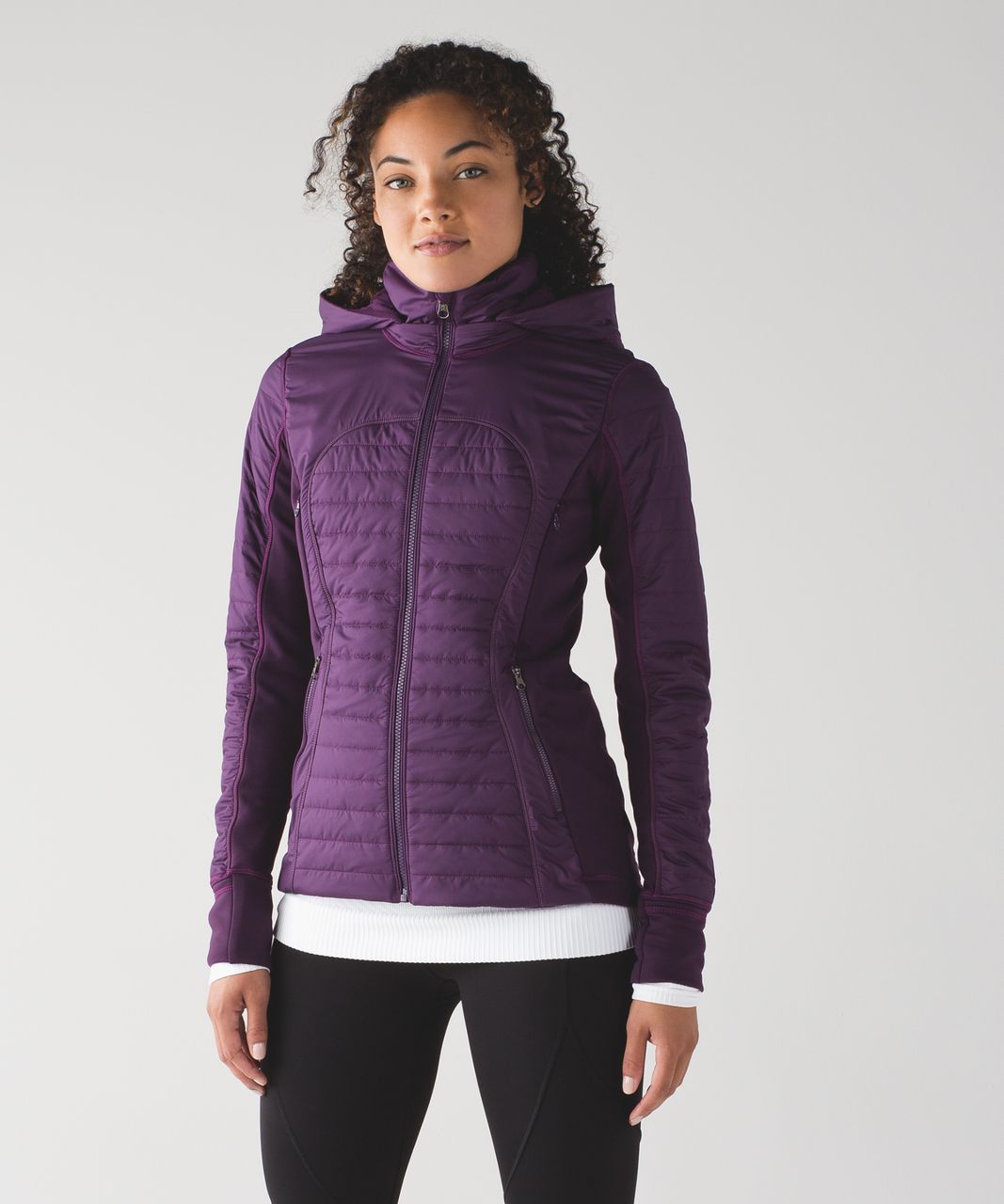 Lululemon First Mile Jacket - Darkest Magenta