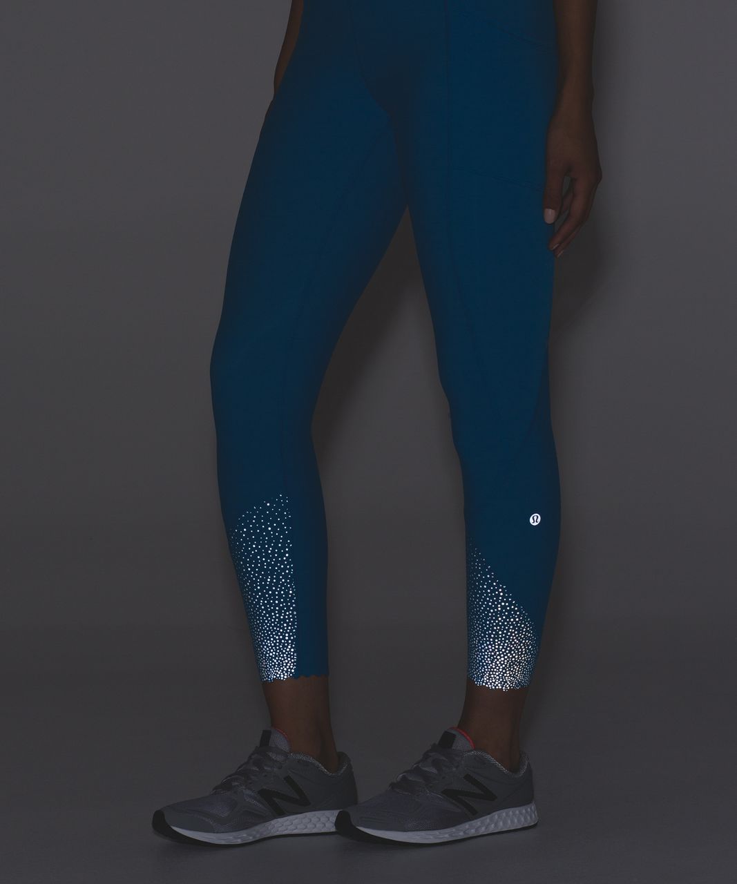 Lululemon Tight Stuff Reflective Leggings Blue Size 2 - $39 (69% Off  Retail) - From sarah